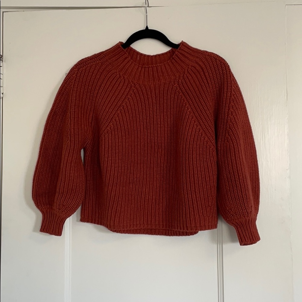 Apeice Apart Funnel Neck Sweater with Tags